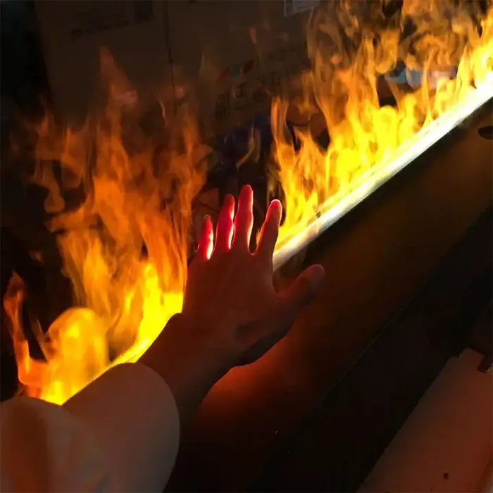 304 Stainless Steel Water Mist Fireplace