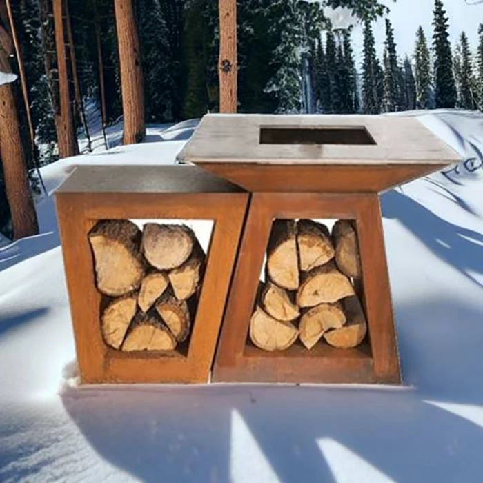 Kolgrill Corten Stål Grillgrill