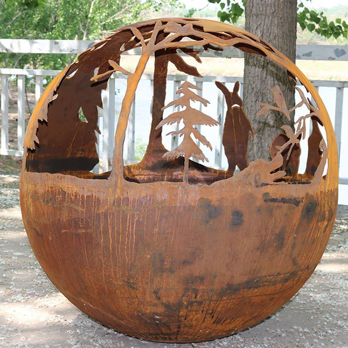 ball fire pit