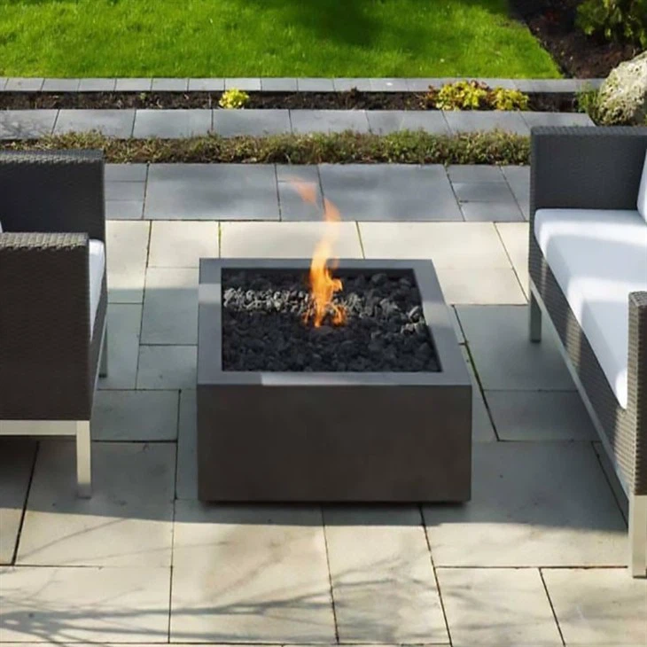 Outdoor Gas Burning Fire Pit Table