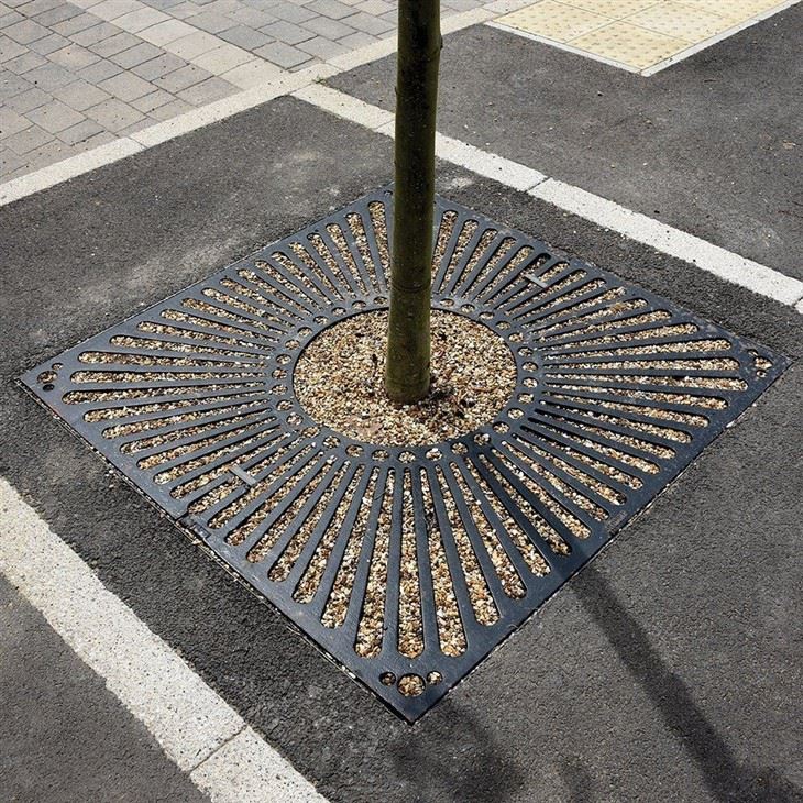 Outdoor Steel Tree Protection Grates