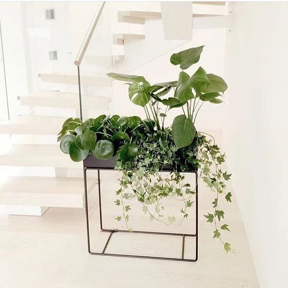 SHKW Outdoor Corten Steel Flower Pot