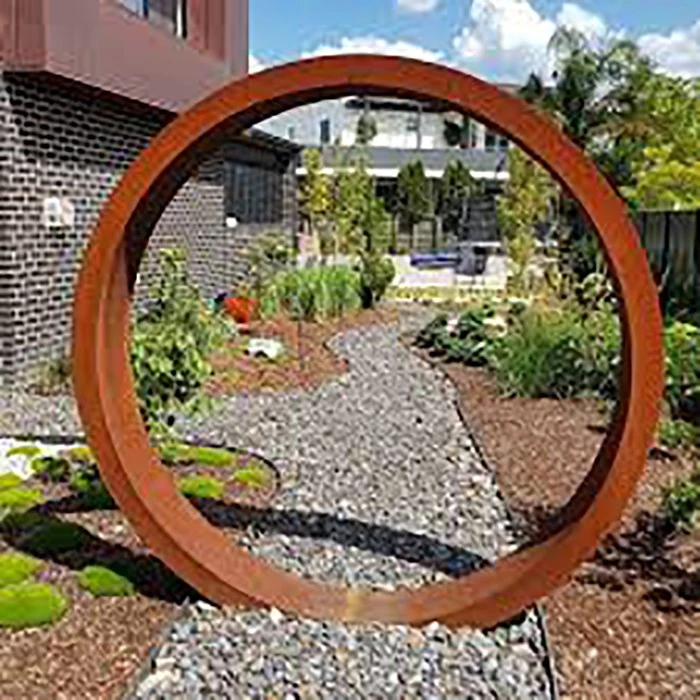 Stainless Steel Corten Steel Circle
