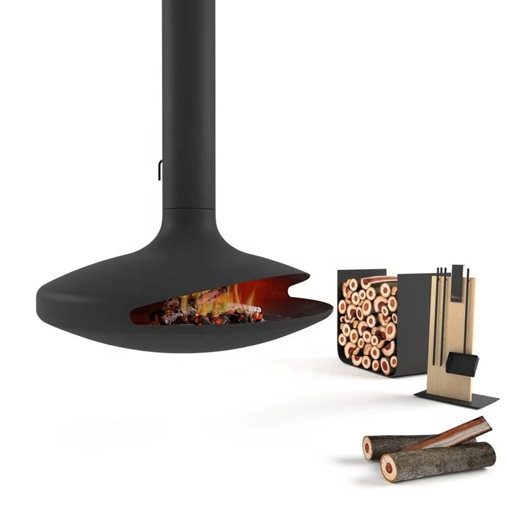 Wood Burning Fireplace Indoor